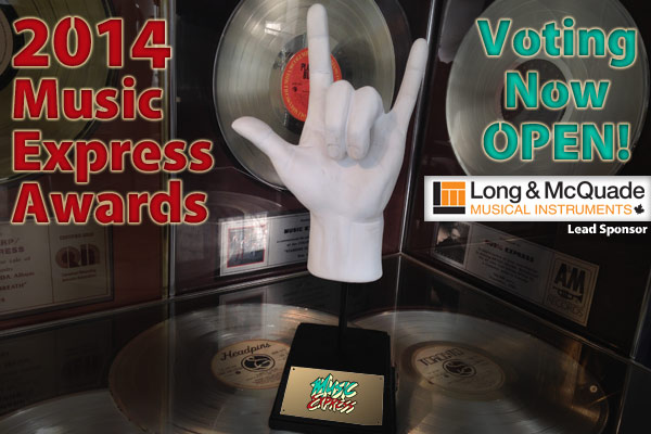 2014 Music Express Awards – Voting OPEN
