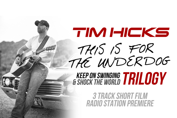 COUNTRY STAR TIM HICKS RELEASES TRILOGY VIDEO