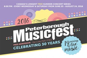 Peterborough MusicFest Celebrates 30 Years Of Free Music