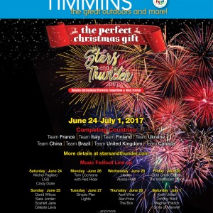 LINEUP ANNOUNCED FOR Stars and Thunder  – TIMMINS INTERNATIONAL FIREWORKS COMPETITION AND MUSIC FESTIVAL