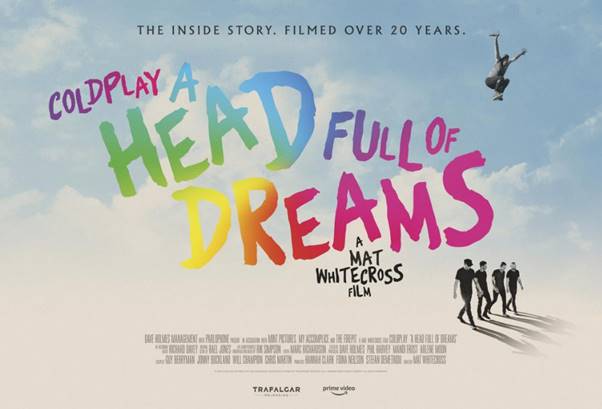 COLDPLAY ANNOUNCE ‘A HEAD FULL OF DREAMS’ FILM