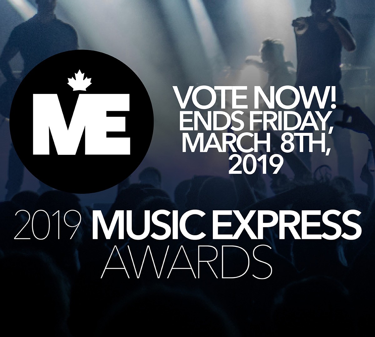 Polls are closed! The Music Express Awards