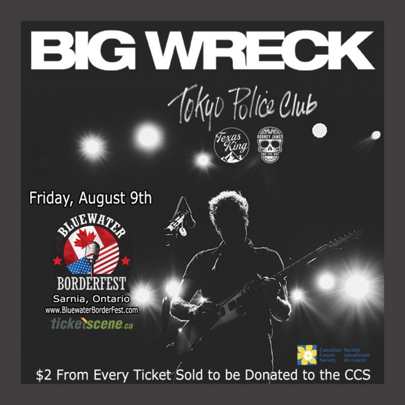 Big Wreck to Honour Brian Doherty with Performance at Blue Water Border Festival in Sarnia
