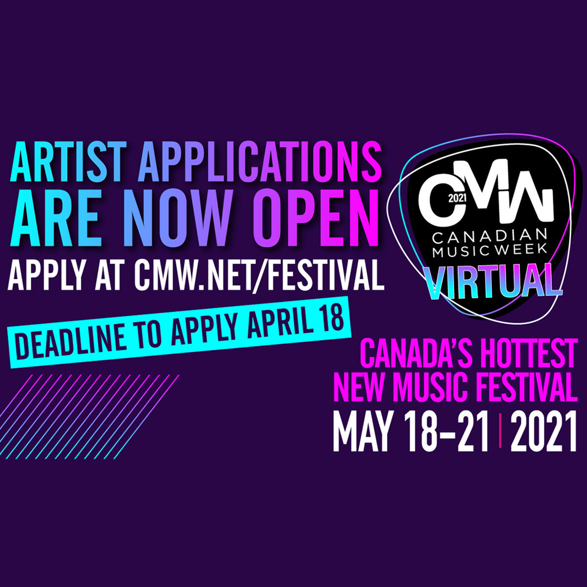 CMW Artist Application 2021 The Music Express