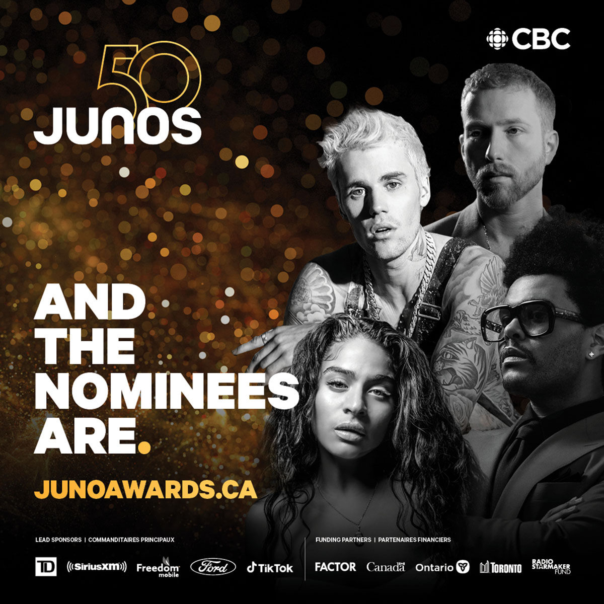 Nominations Announced for The 2021 JUNO Awards