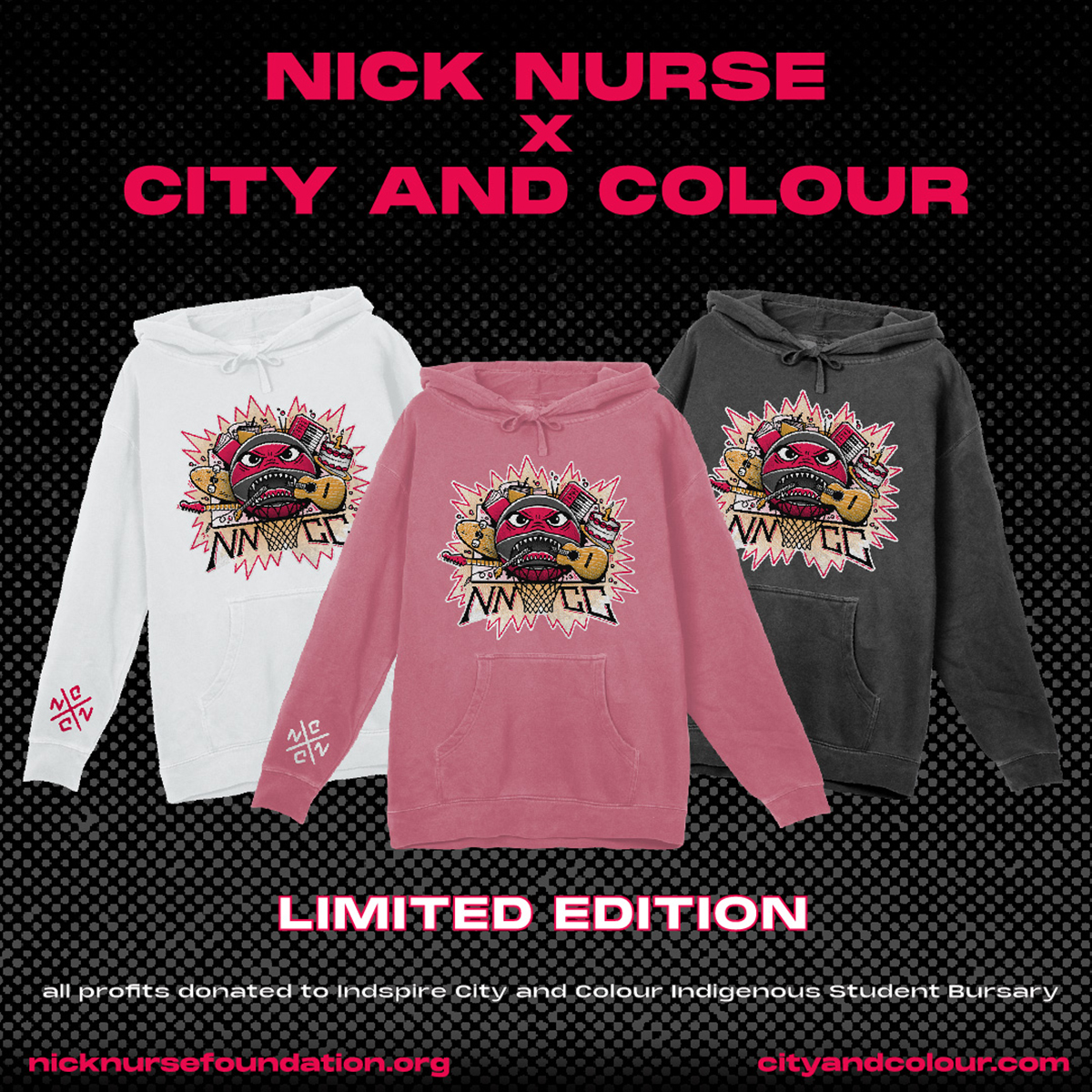 City and Colour Announces Special Collaboration With Nick Nurse Foundation
