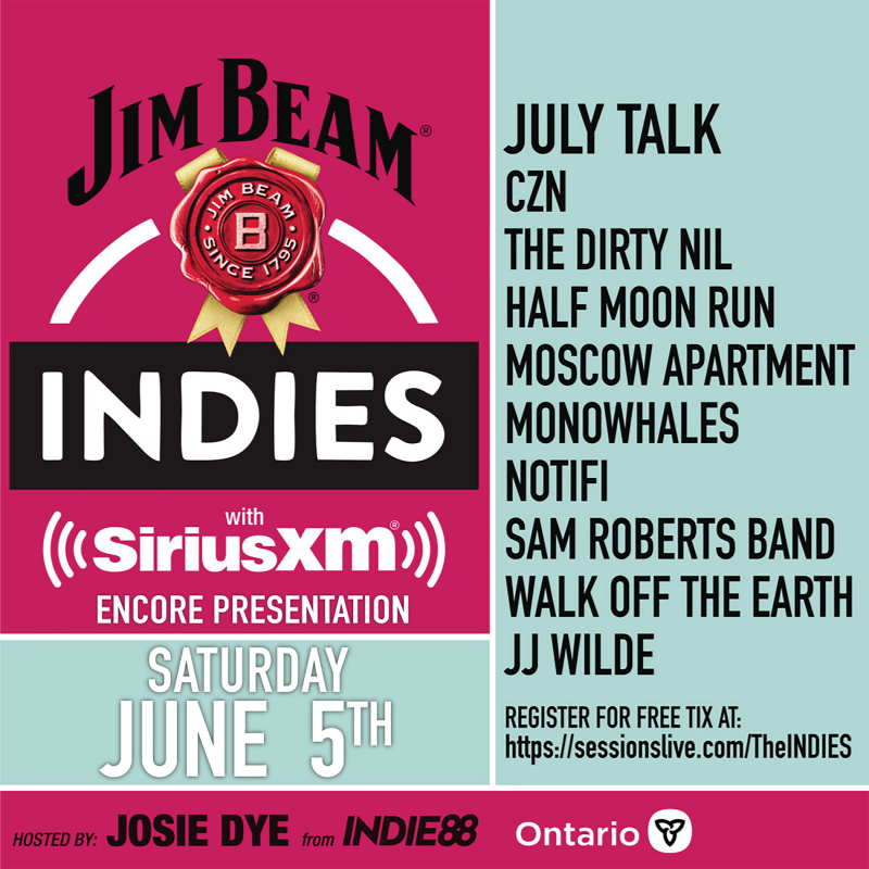 CMW Announces Winners of the 2021 Jim Beam® INDIE Awards
