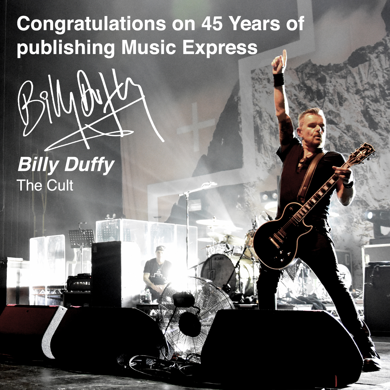 From The Cult Billy Duffy - Music Express 45th Anniversary - 2021