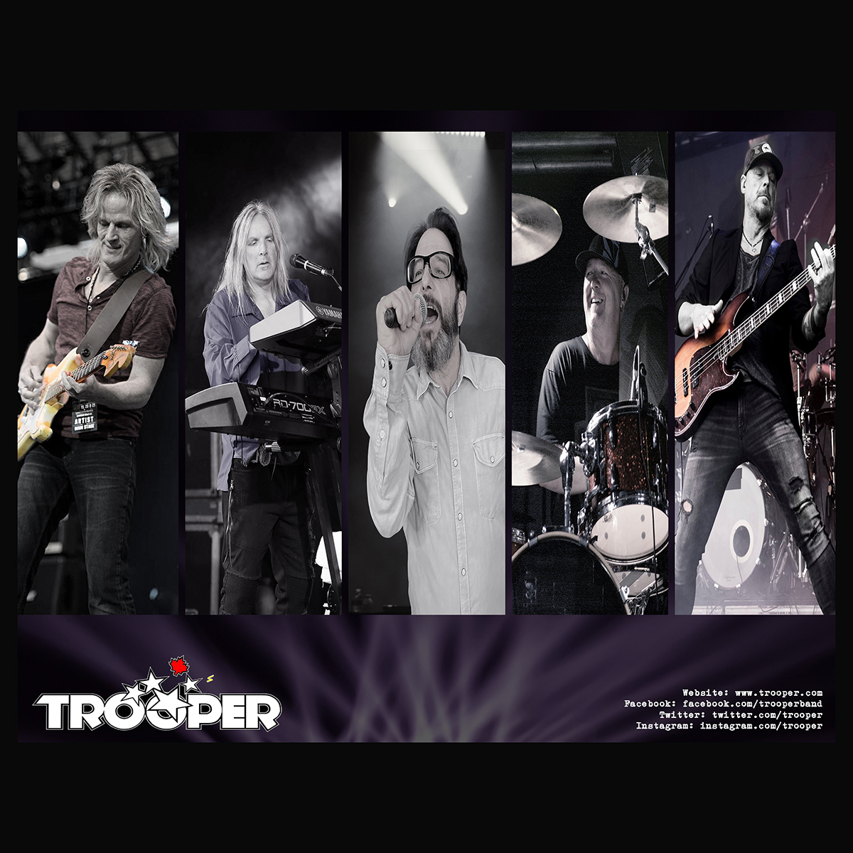 Trooper - The new lineup