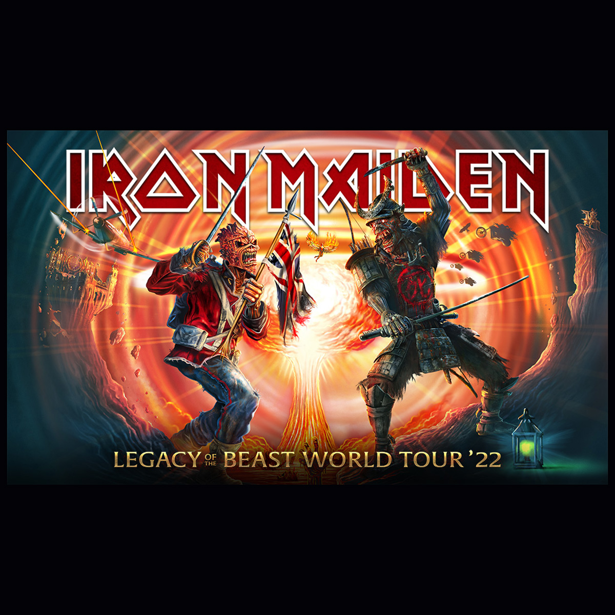 Iron Maiden announce Ontario dates for The Legacy Of The Beast World Tour On Sale December 10th.