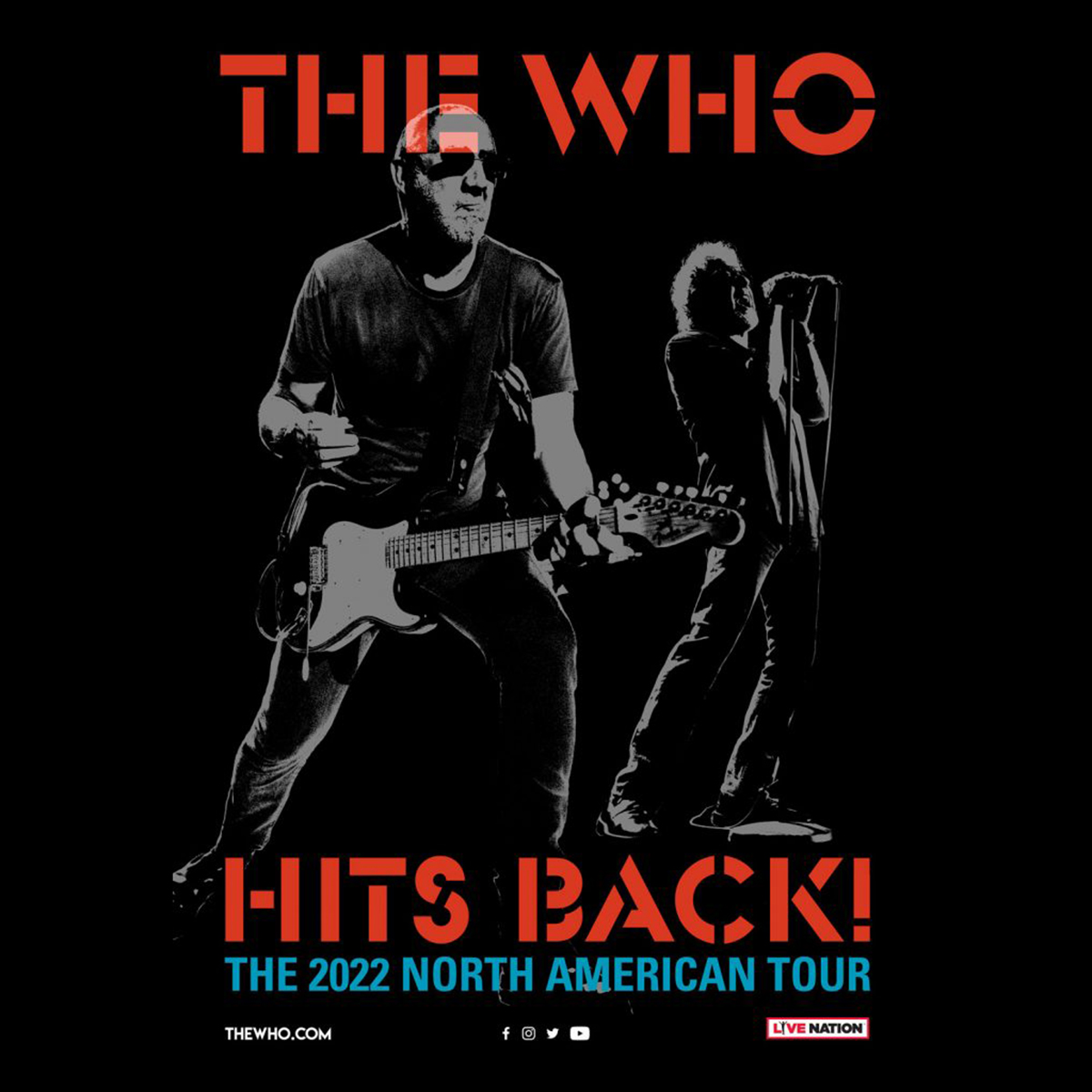 The Who Announces 2022 North American Tour  – The Who Hits Back!