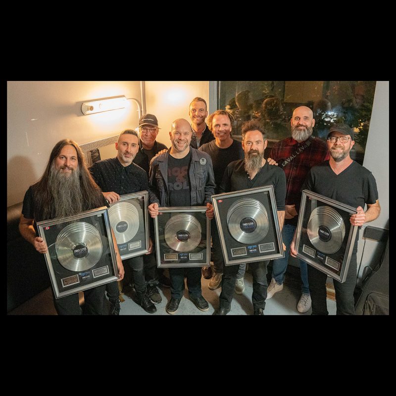 Finger Eleven Breaks Records With Quintuple Platinum Certification For Smash Hit Paralyzer